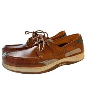 SEBAGO Clovehitch II Ambergold Men’s Boat Shoes Size 11.5 Waterproof Dri Flex